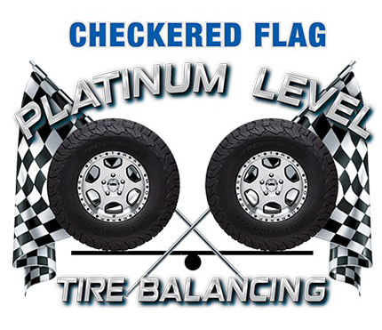 Checkered Flag Tire Balance Beads